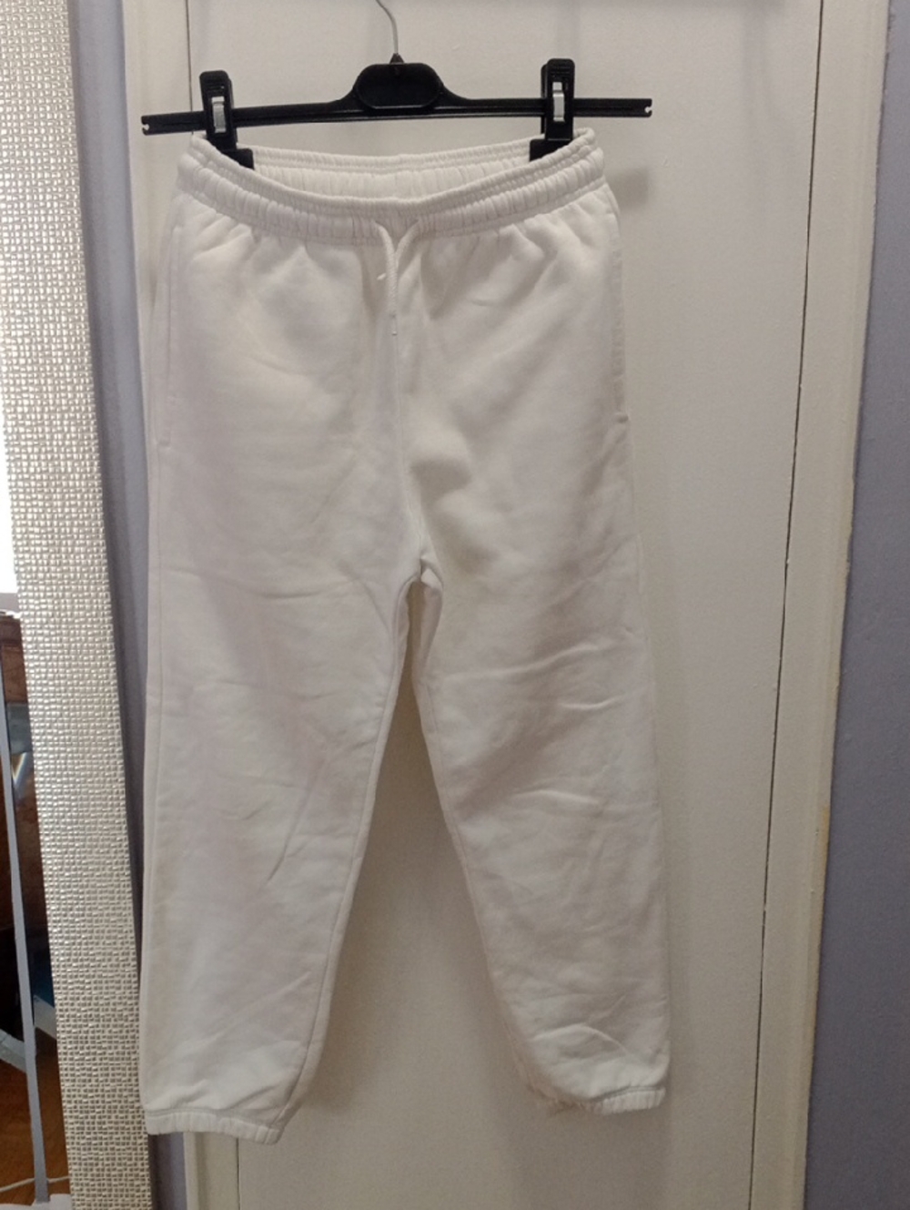 GAP White Kids Fleece Joggers